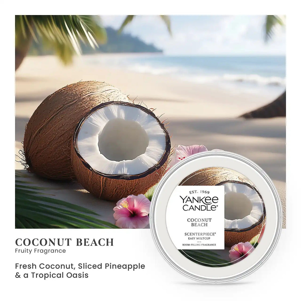 Coconut Beach Easy MeltCup