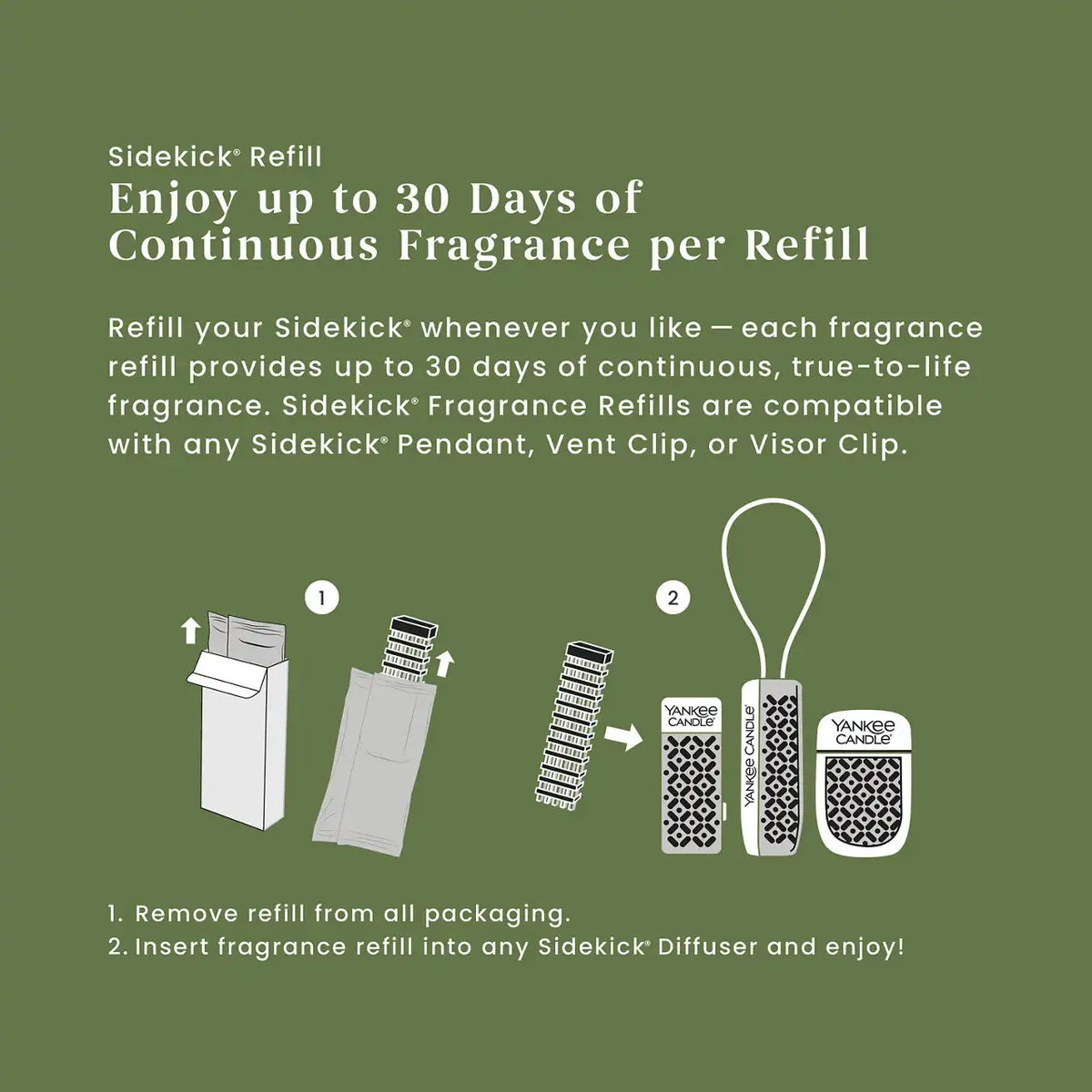 Balsam & Cedar Sidekick® 2-Pack Fragrance Refills