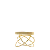 Golden Halo Candle Pedestal