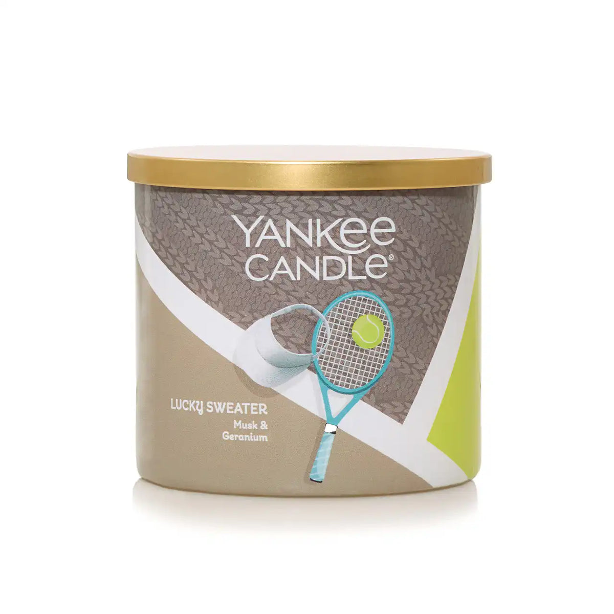 Lucky Sweater - Musk & Geranium 3-Wick Candle