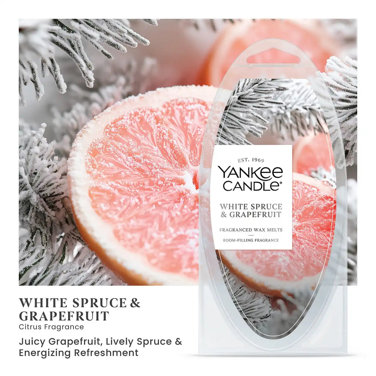 White Spruce & Grapefruit Wax Melts 6-Packs