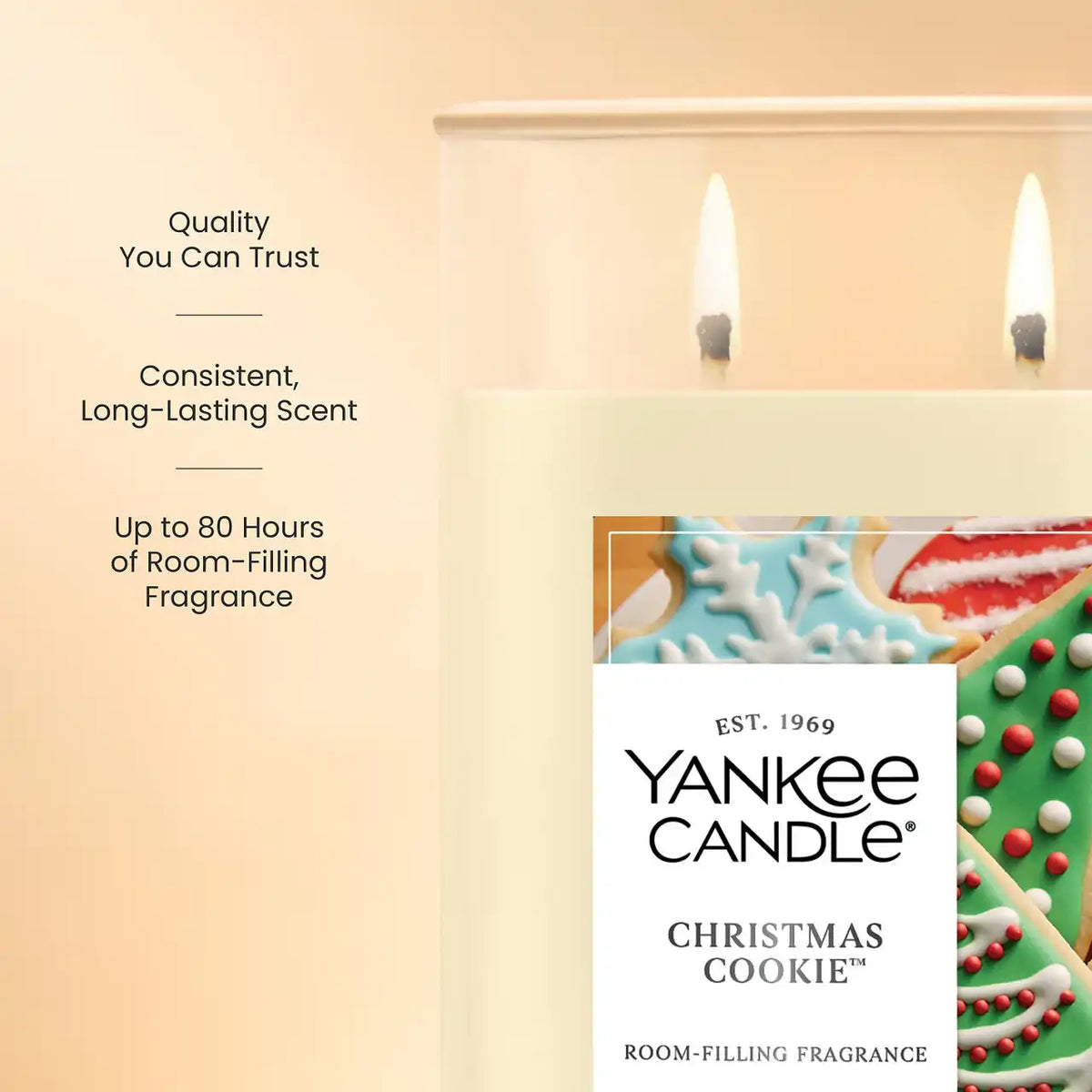 Christmas Cookie™ Large Tumbler Candle
