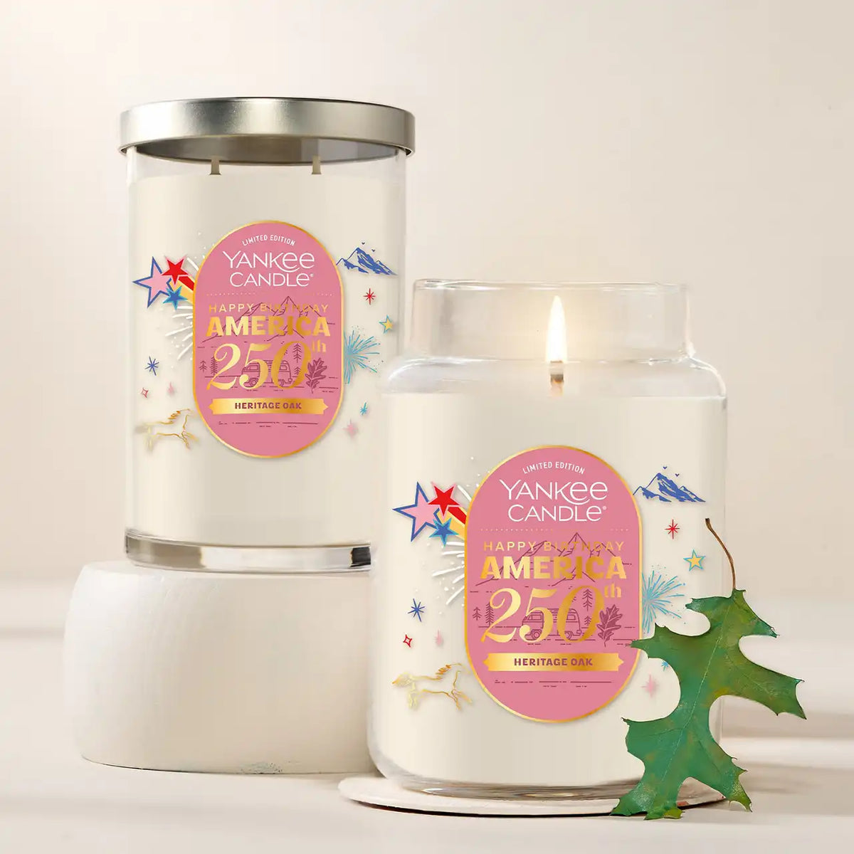 Heritage Oak Original Large Jar Candle