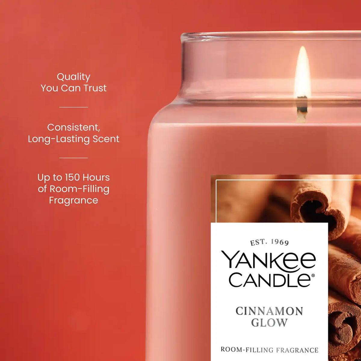Cinnamon Glow Original Large Jar Candle