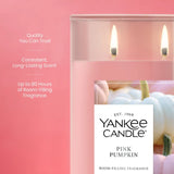 Pink Pumpkin Large Tumbler Candle