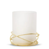 Golden Halo Jar Candle Holder Jar Candle Holder