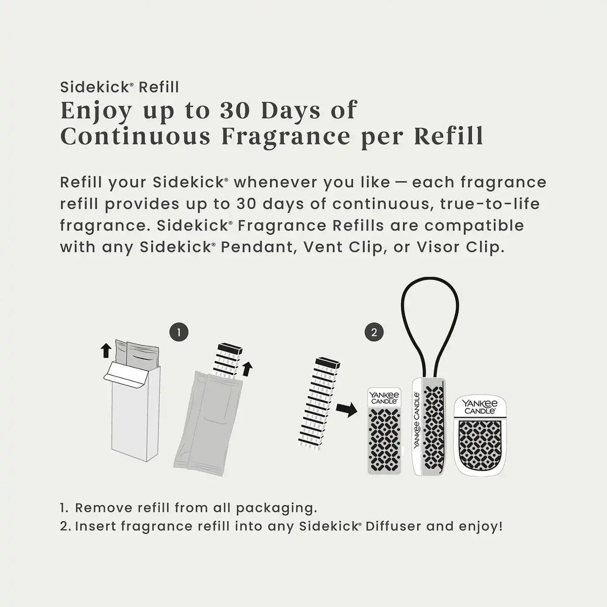 Clean Cotton® Sidekick® 2-Pack Fragrance Refills
