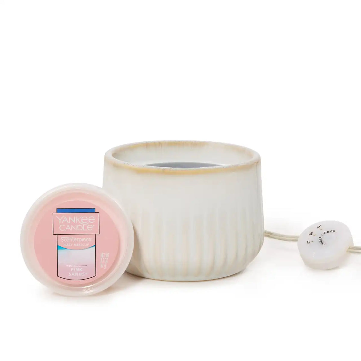 Ridged Ceramic Scenterpiece® Wax Warmer