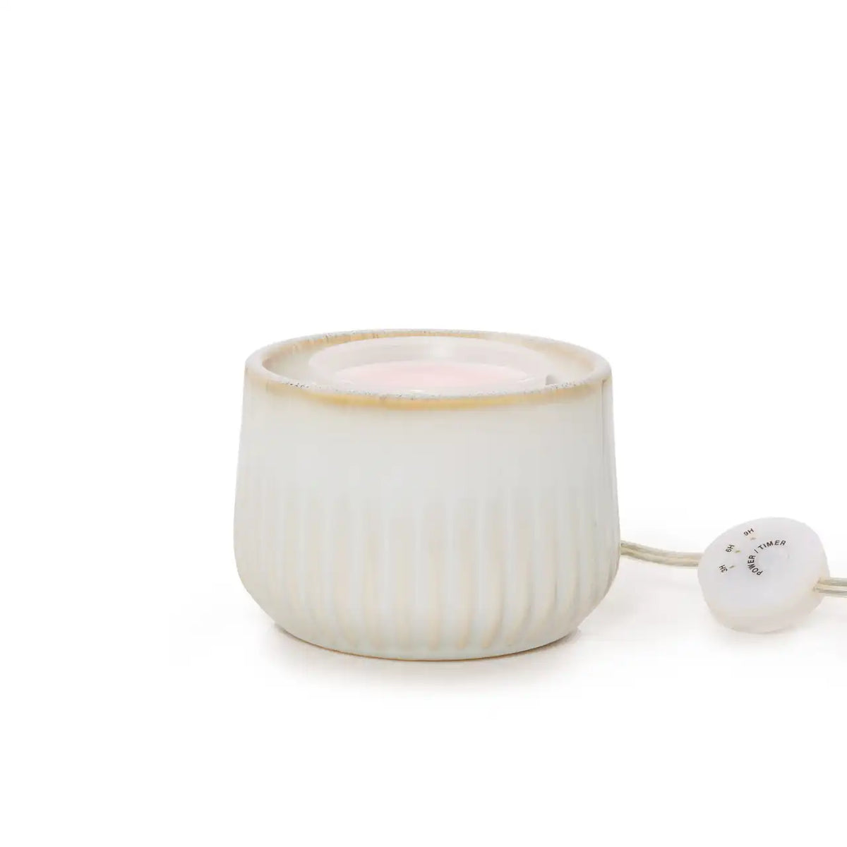 Ridged Ceramic Scenterpiece® Wax Warmer