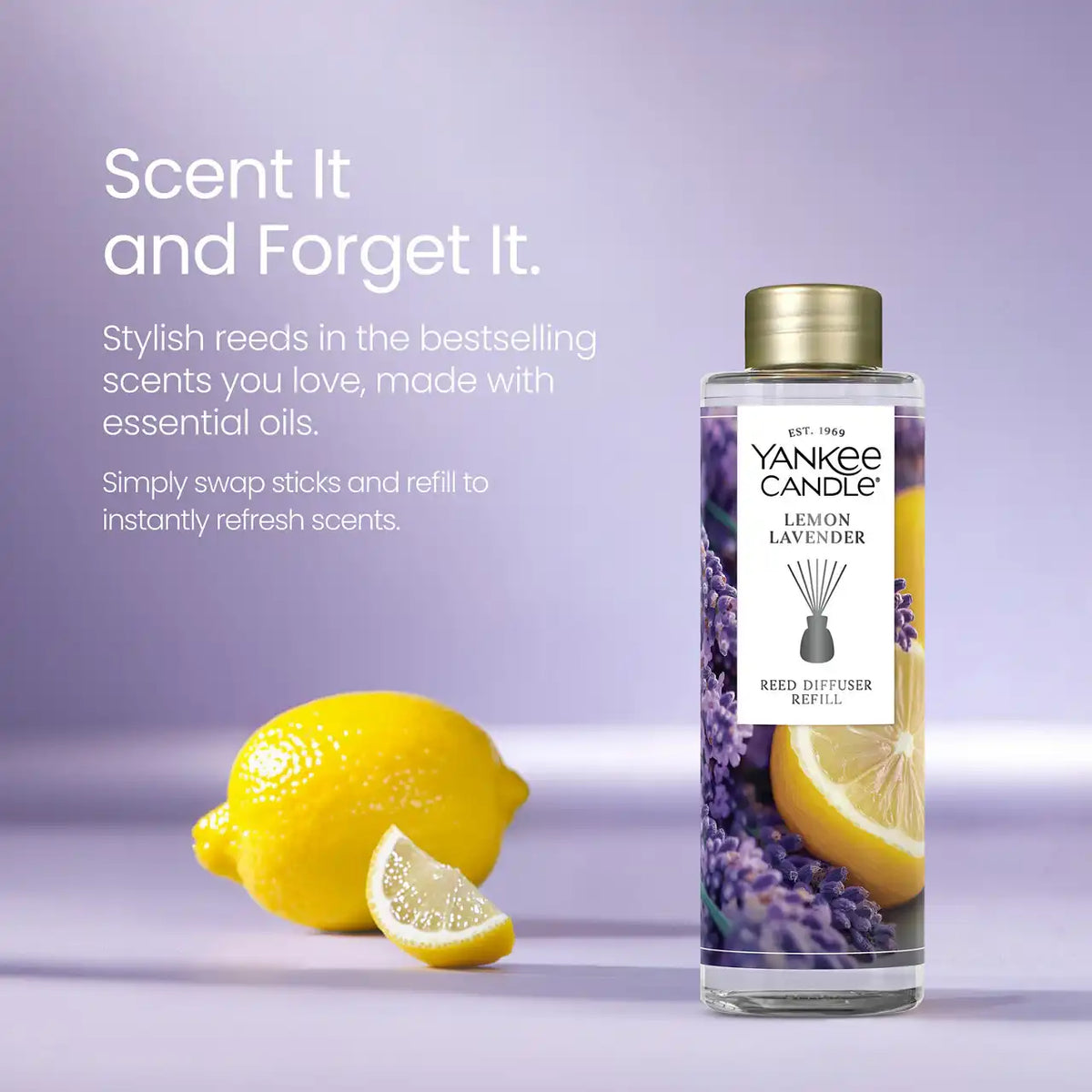 Lemon Lavender Reed Diffuser Refill