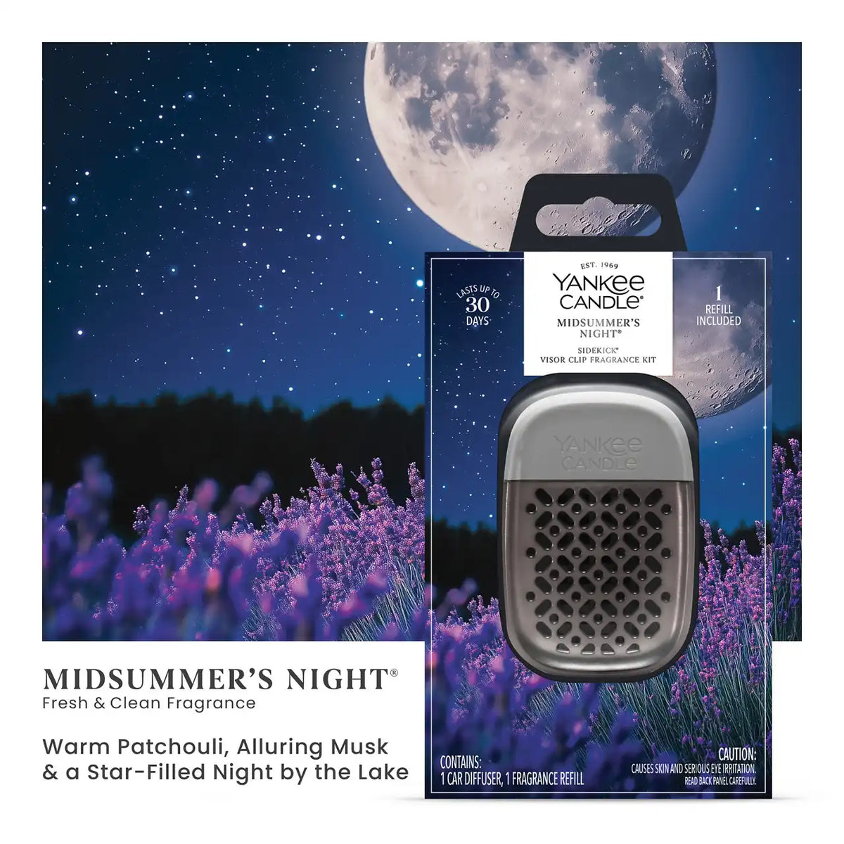 MidSummer's Night® Sidekick® Visor Clip Fragrance Kit