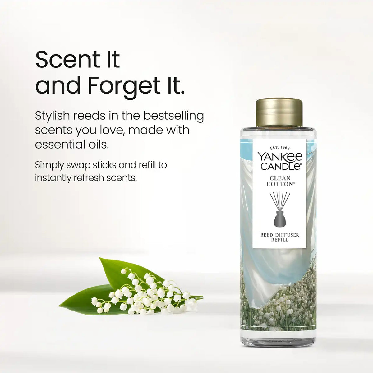 Clean Cotton® Reed Diffuser Refill