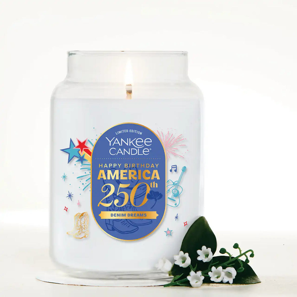 Denim Dreams Original Large Jar Candle