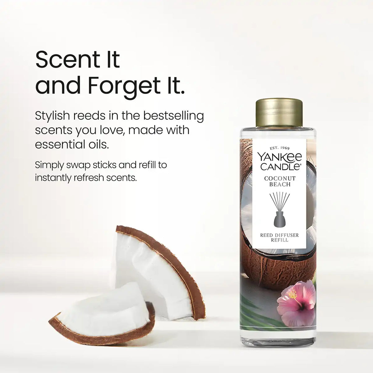 Coconut Beach Reed Diffuser Refill