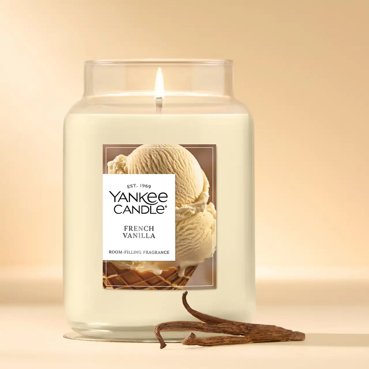 French Vanilla Original Large Jar Candle
