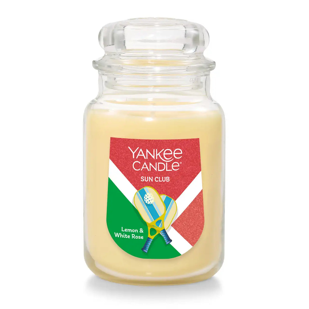 Sun Club - Lemon & White Rose Original Large Jar