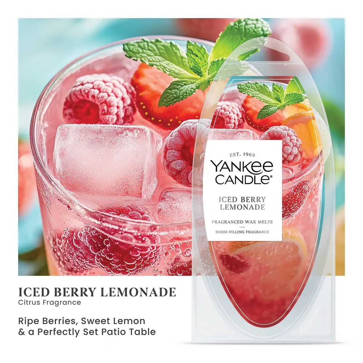 Iced Berry Lemonade Wax Melts 6-Packs