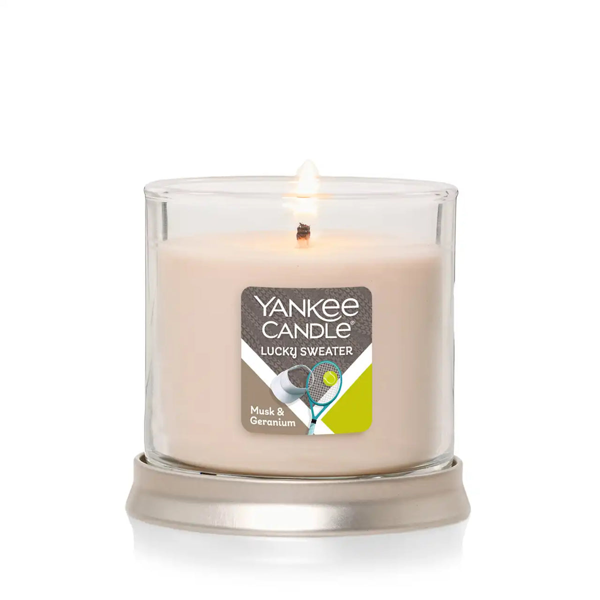 Lucky Sweater - Musk & Geranium Small Tumbler Candle