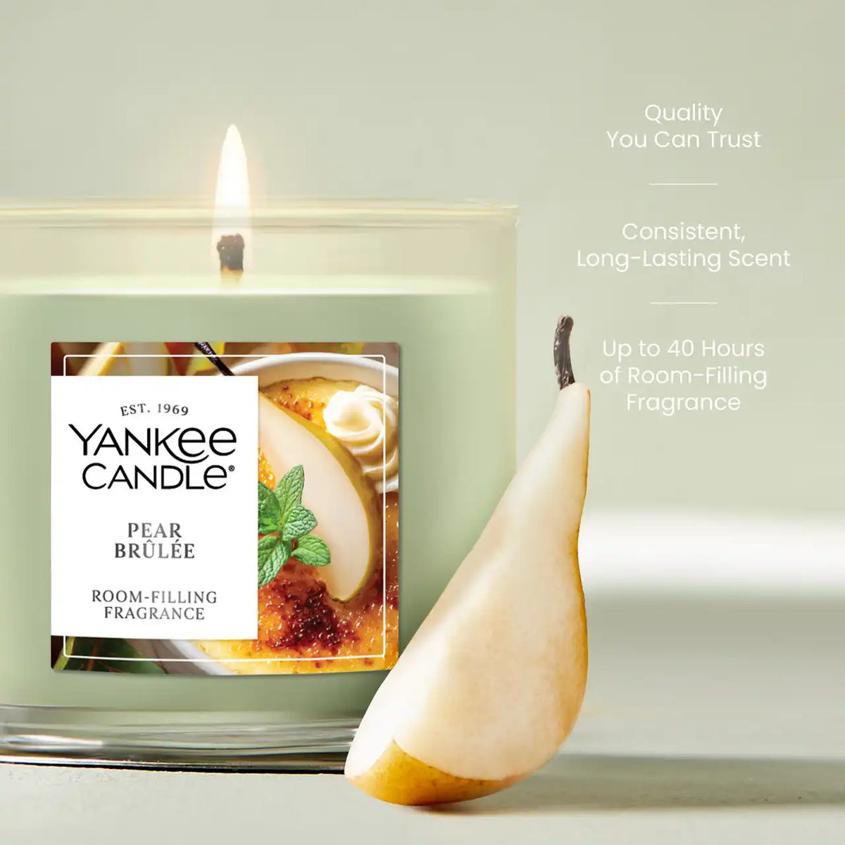 Pear Brûlée Small Tumbler Candle
