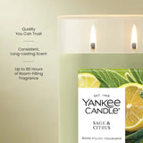 Sage & Citrus Large Tumbler Candle