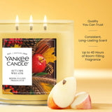 Autumn Wreath™ 3-Wick Candle
