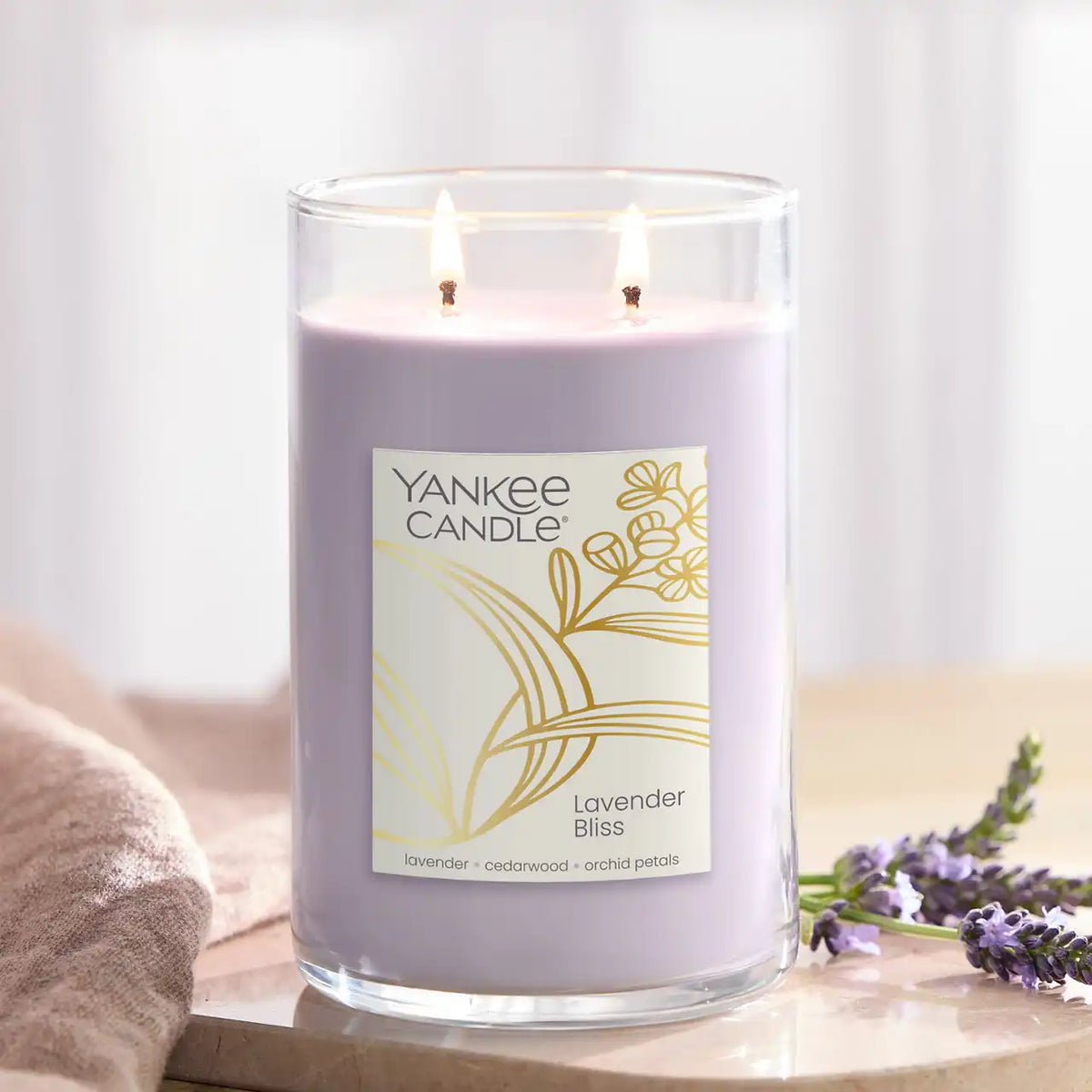 Lavender Bliss Large Tumbler Candle