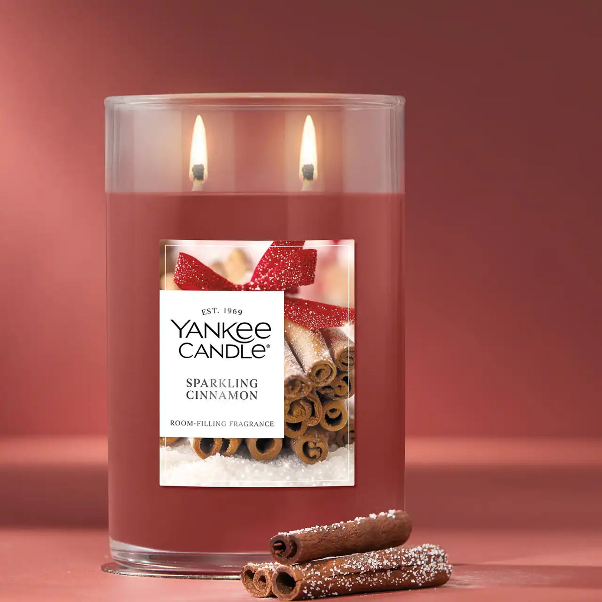 Sparkling Cinnamon Large Tumbler Candle