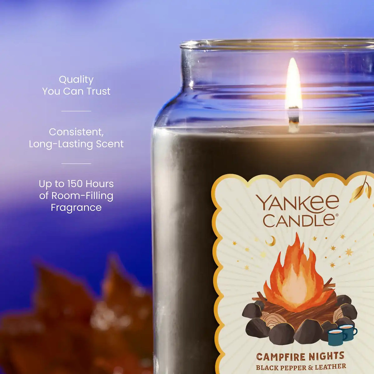Campfire Nights Original Large Jar Candle
