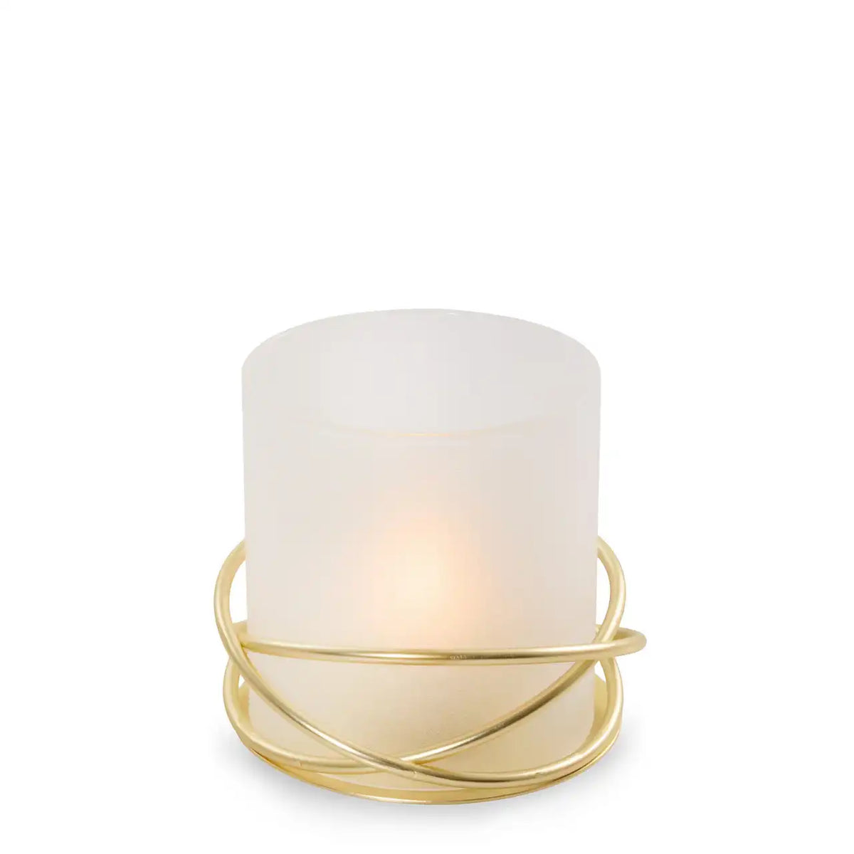 Golden Halo Tea Light Candle Holder Tea Light Candle Holders