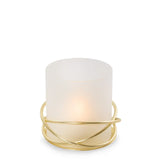 Golden Halo Tea Light Candle Holder Tea Light Candle Holders