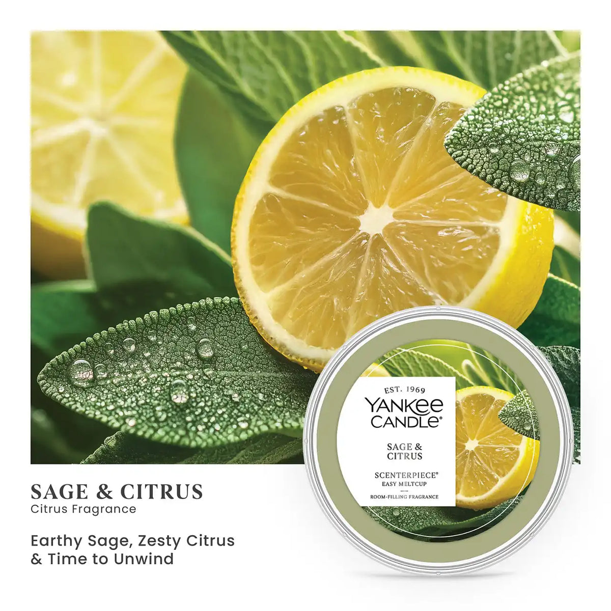 Sage & Citrus Easy MeltCup