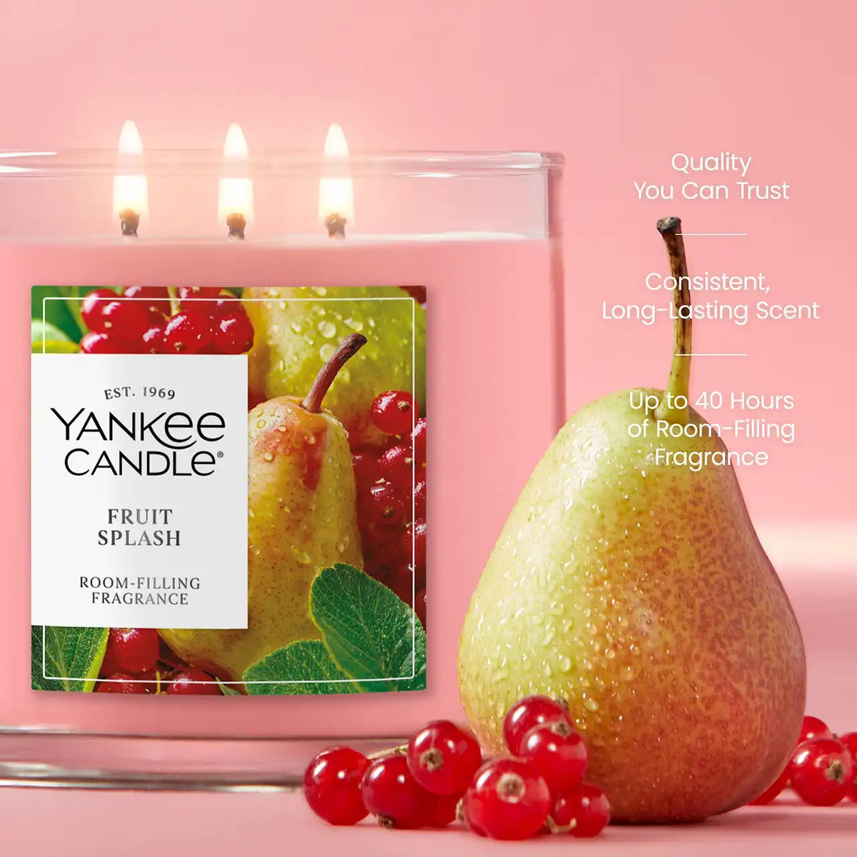 Fruit Splash 3-Wick Candle