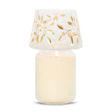 Gold Blossom Jar Candle Shade Jar Candle Shades