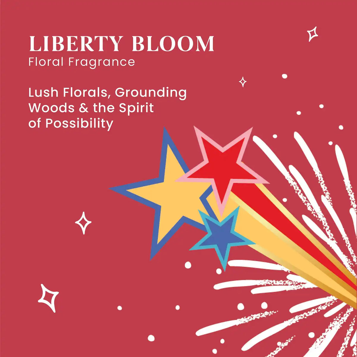 Liberty Bloom Medium Signature Pillar Candles