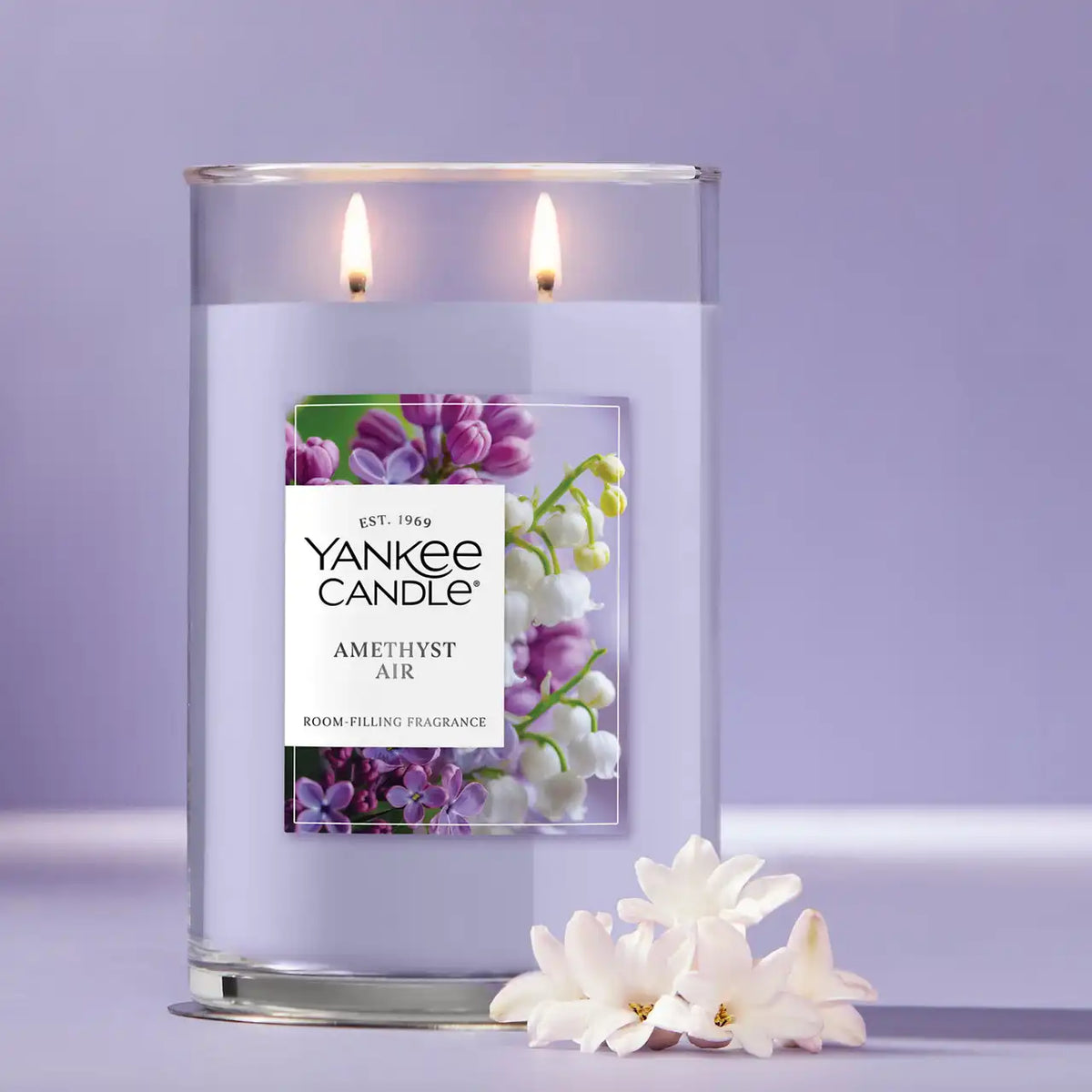 Amethyst Air Large Tumbler Candle