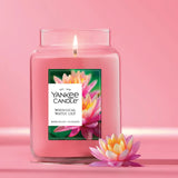Whimsical Water Lily Original Large Jar Candle