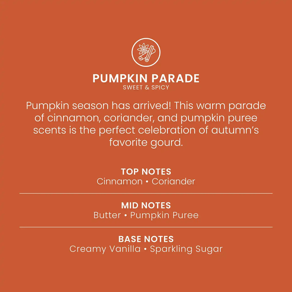Pumpkin Parade Large Tumbler Candle
