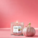 Pink Pumpkin Small Tumbler Candle
