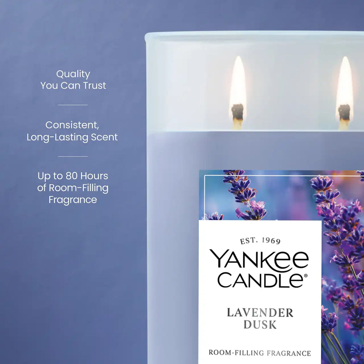 Lavender Dusk  Large Tumbler Candle