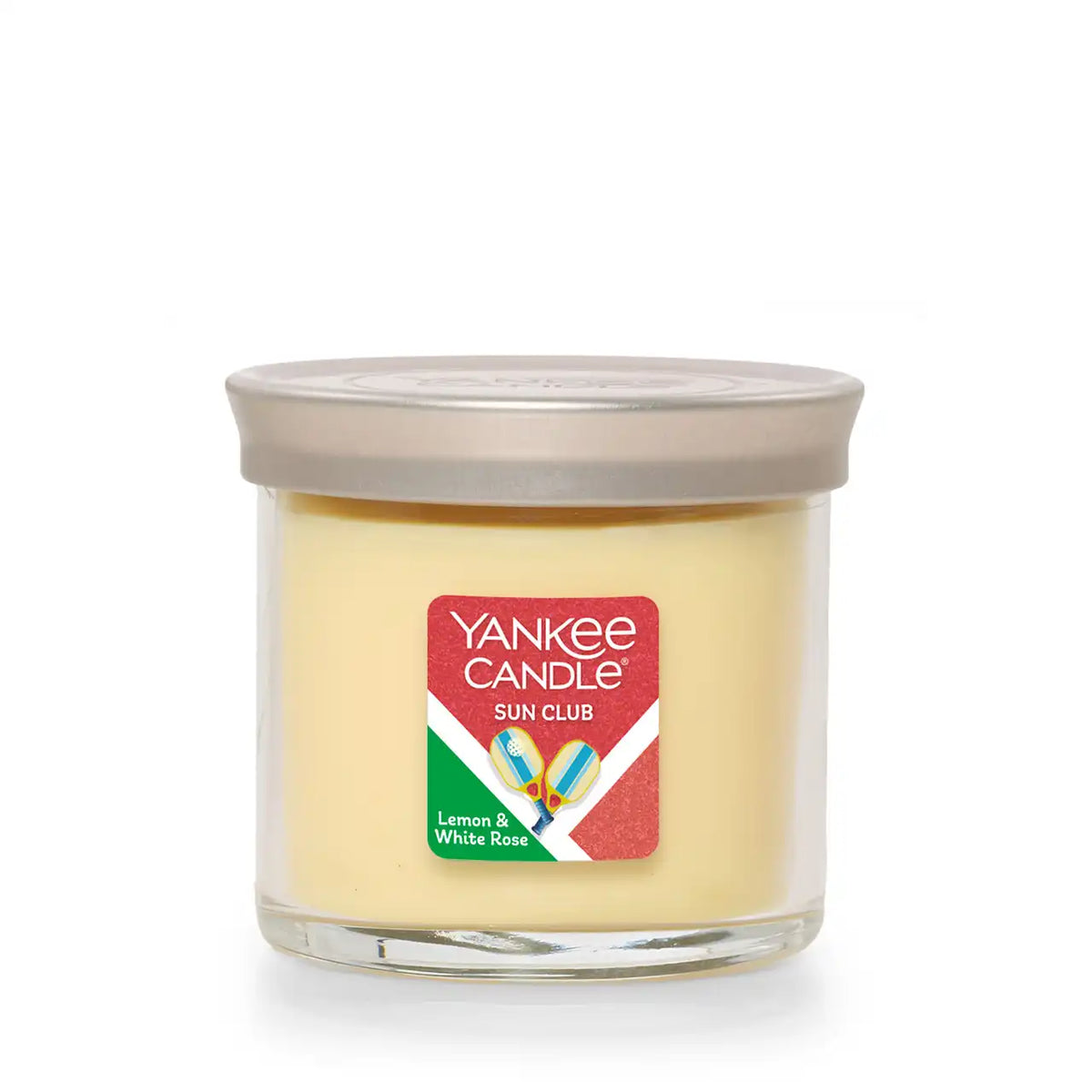 Sun Club - Lemon & White Rose Small Tumbler Candle
