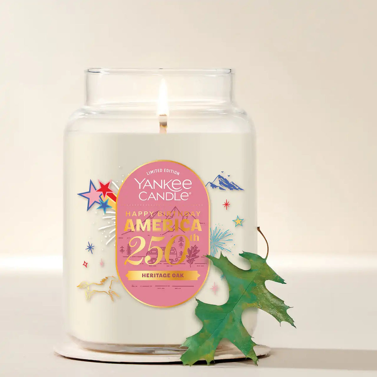 Heritage Oak Original Large Jar Candle