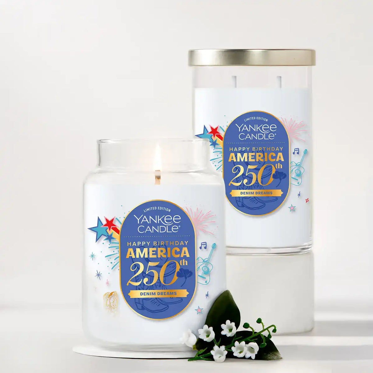 Denim Dreams Large Tumbler Candle