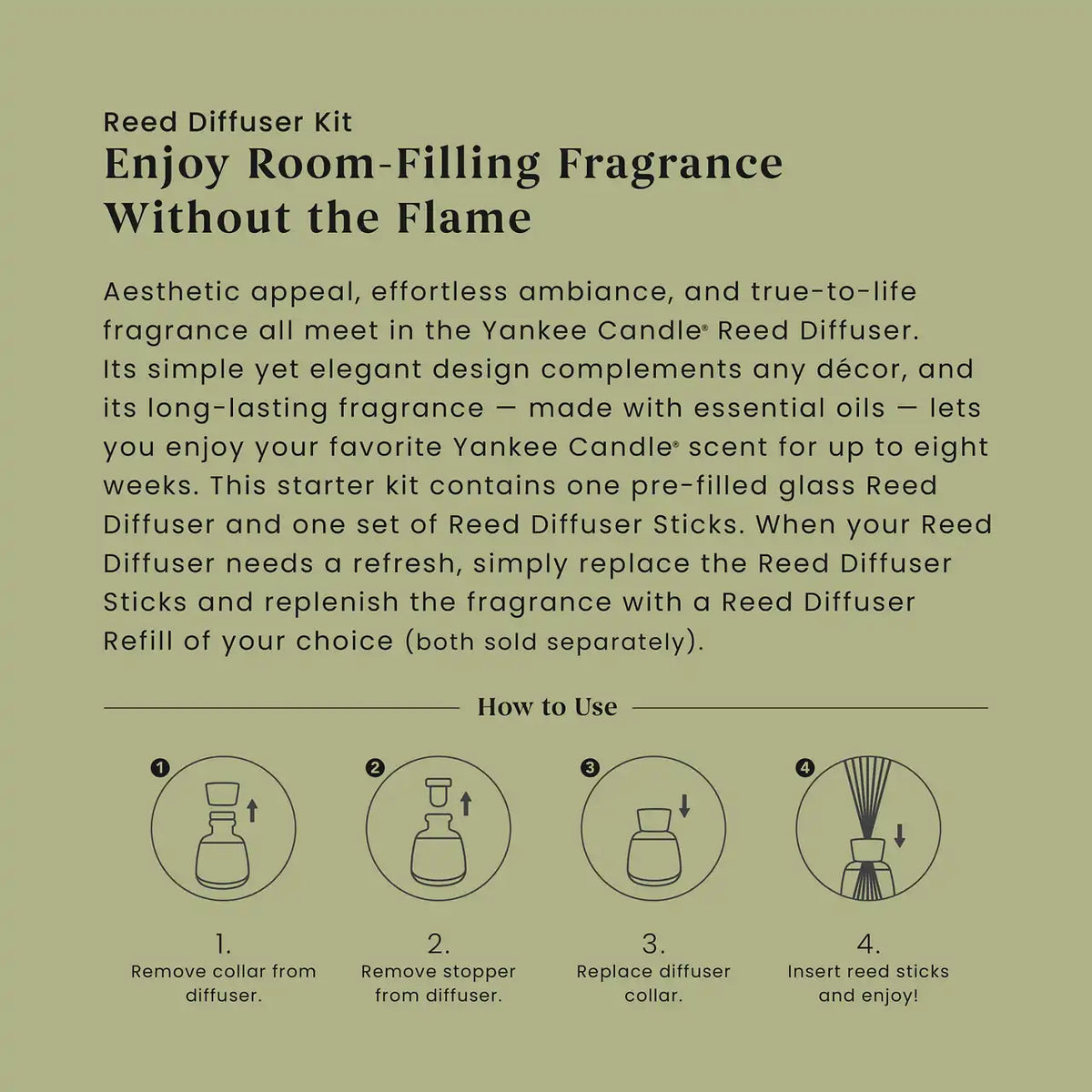 Sage & Citrus Reed Diffuser Kit