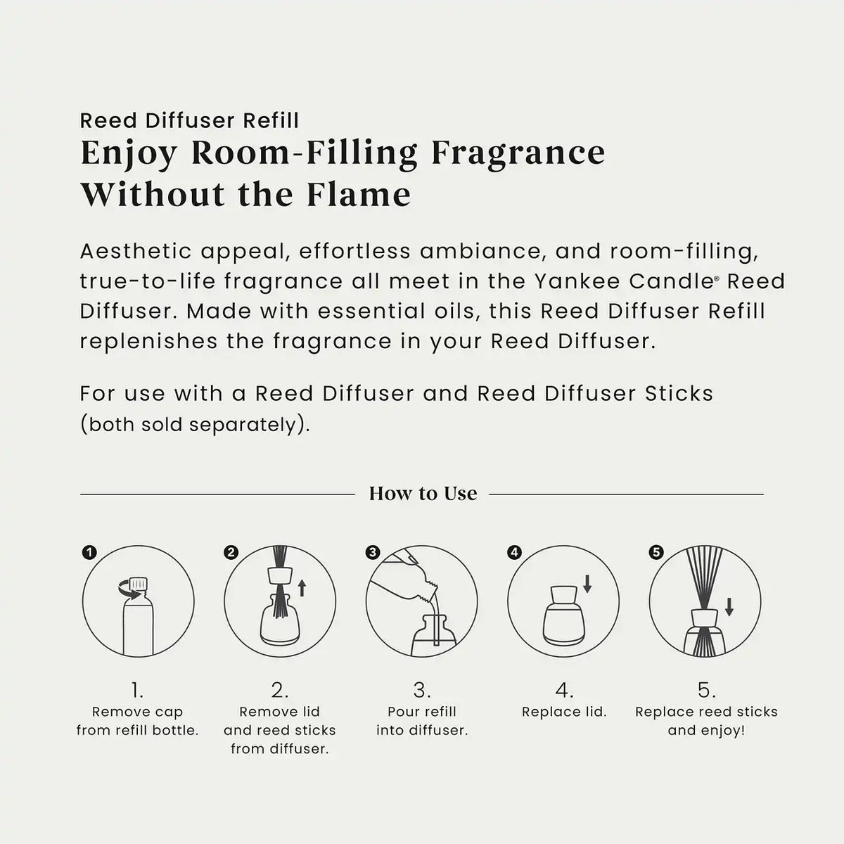 Clean Cotton® Reed Diffuser Refill
