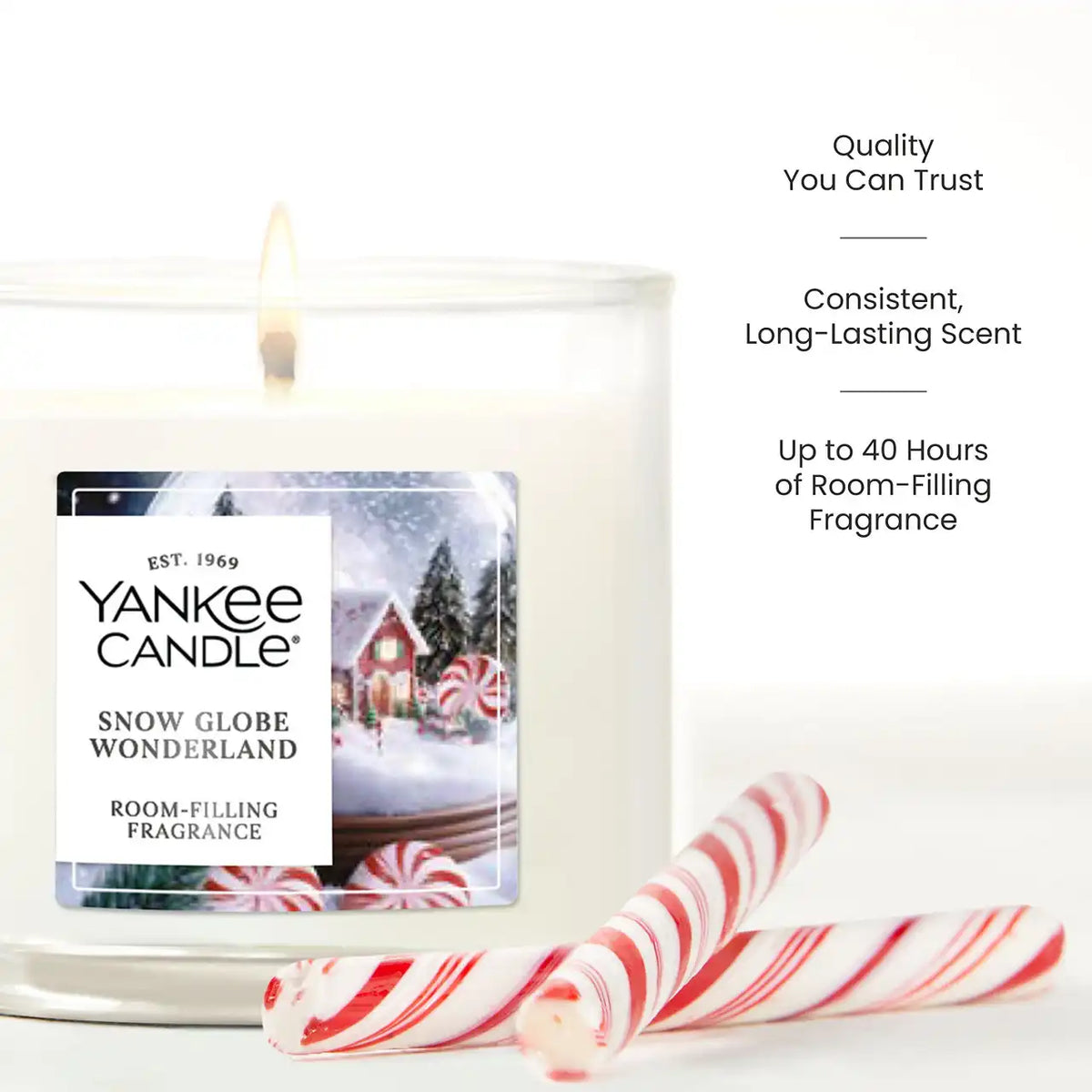 Snow Globe Wonderland Small Tumbler Candle