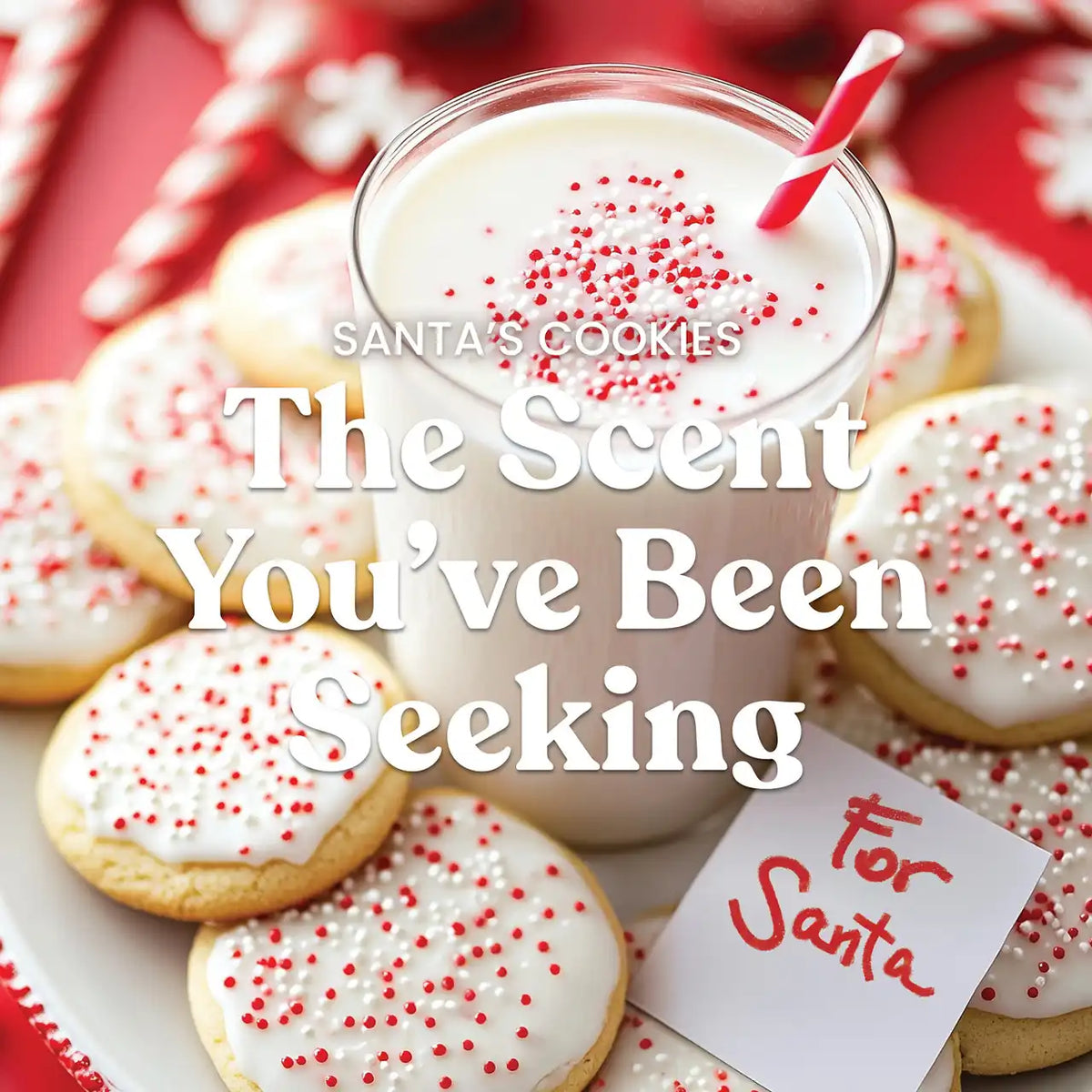 Santa's Cookies Large Tumbler Candle