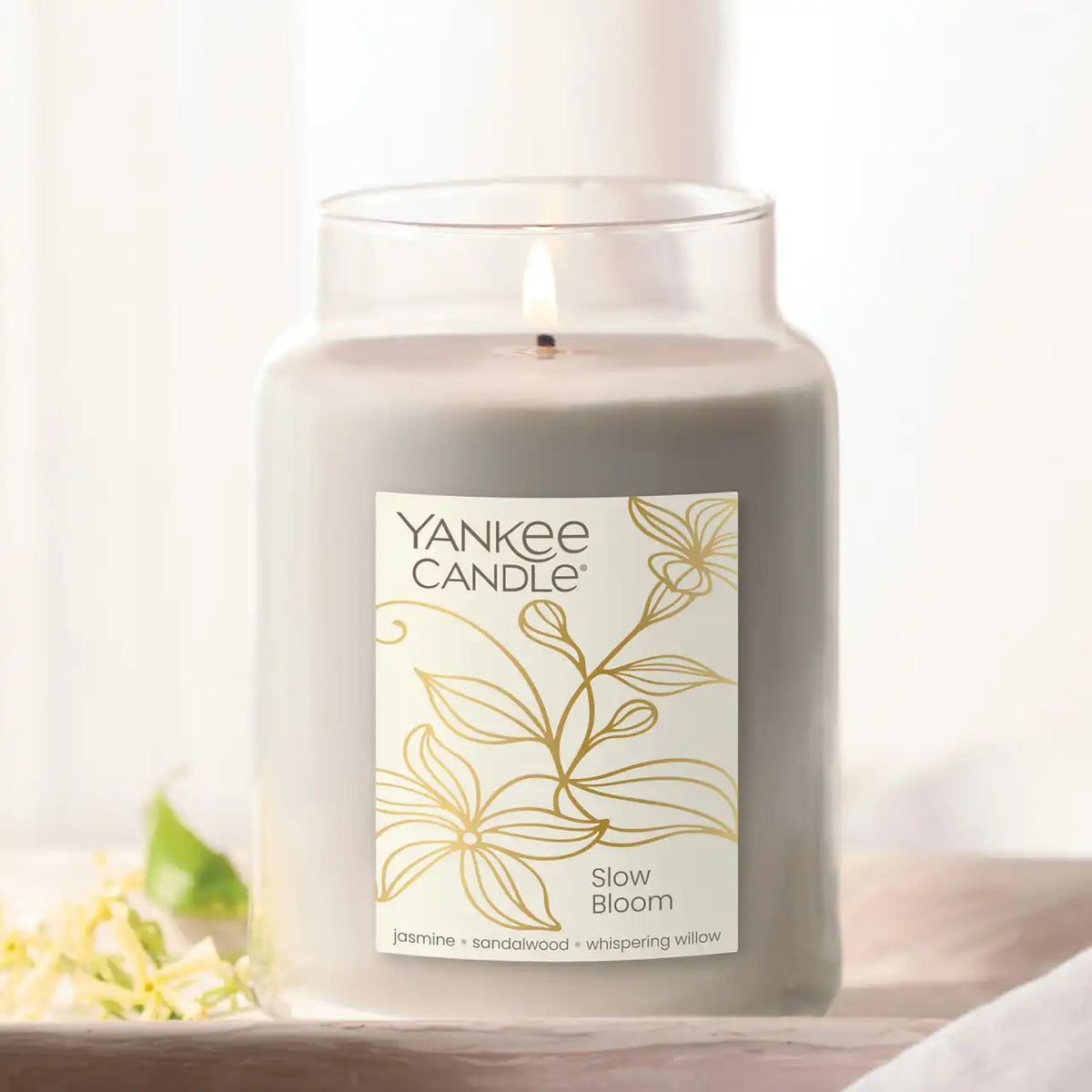 Slow Bloom Original Large Jar Candle