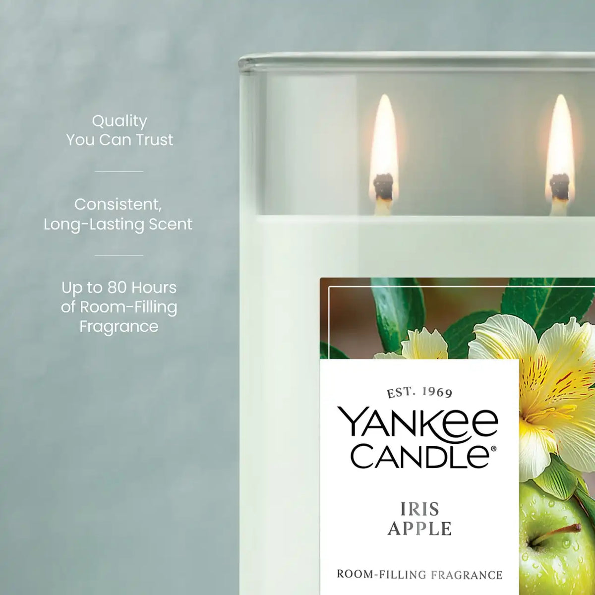 Iris Apple Large Tumbler Candle